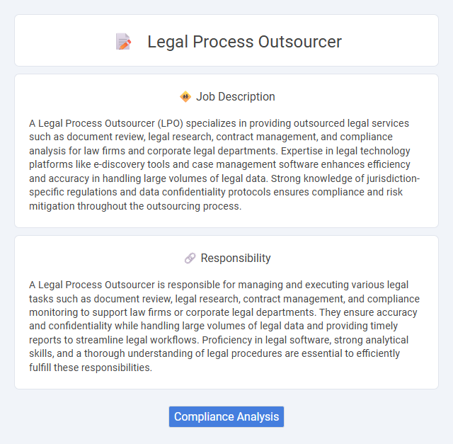 Legal Process Outsourcer Job Description and Career Detail