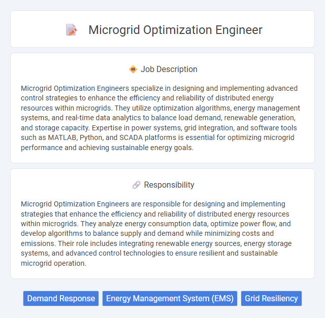 Microgrid Optimization Engineer Job Description and Career Detail