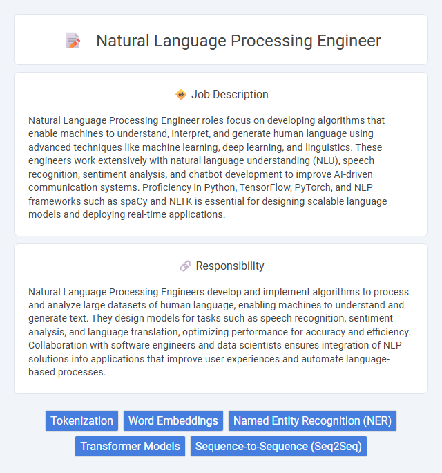 Natural Language Processing Engineer Job Description and Career Detail