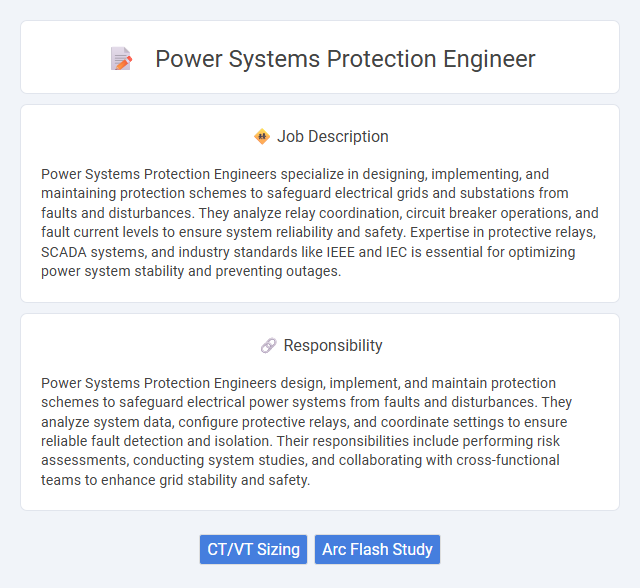 Power Systems Protection Engineer Job Description and Career Detail