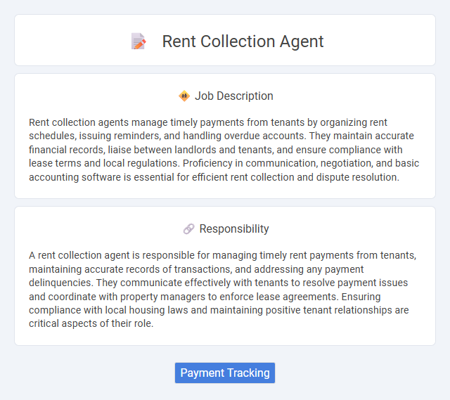 Rent Collection Agent Job Description and Career Detail