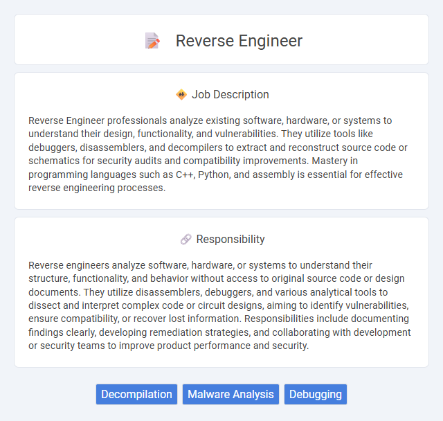 Reverse Engineer Job Description and Career Detail