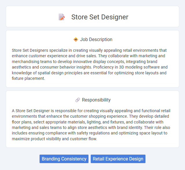 Store Set Designer Job Description and Career Detail