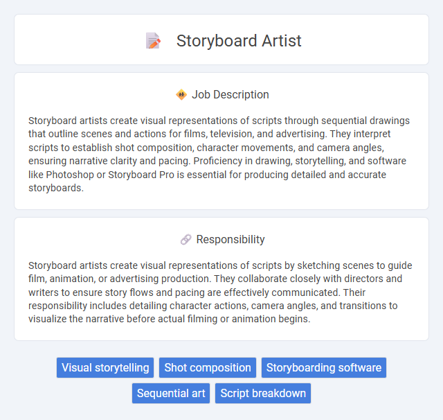 Storyboard Artist Job Description and Career Detail