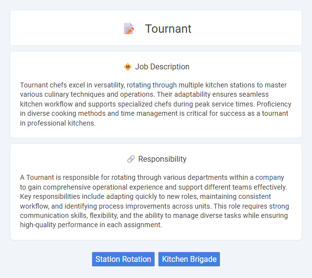 Tournant Job Description and Career Detail