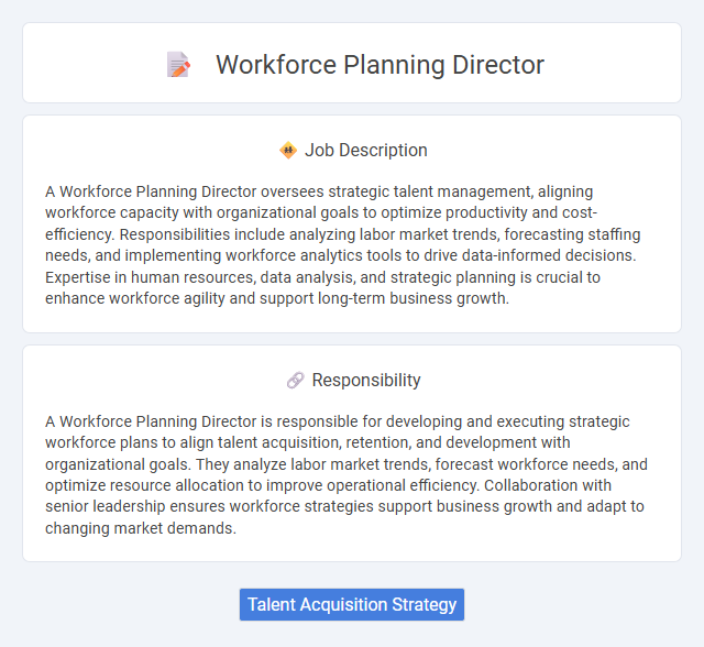 Workforce Planning Director Job Description and Career Detail